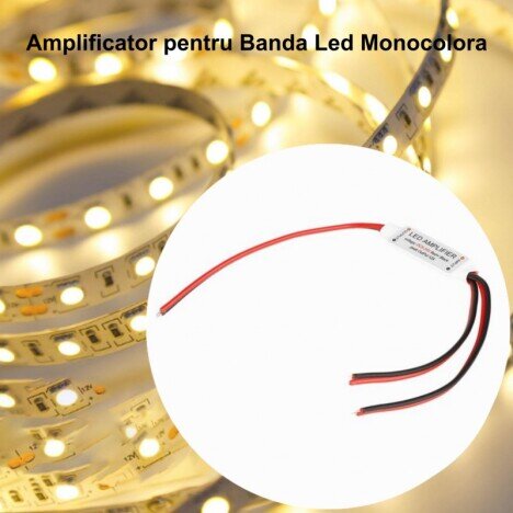 MINI AMPLIFICATOR LED MONOCOLOR CU FIRE